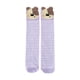 thumbnail image 4 of 1 par de calcetines hasta la rodilla para niñas, calcetines de uniforme, calcetines de animales, calcetines casuales de algodón Oso, 4 of 9