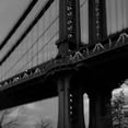 thumbnail image 2 of Telik, Tracey 15x15 Gold Ornate Wood Framed with Double Matting Museum Art Print Titled - Manhattan Bridge 2, 2 of 4