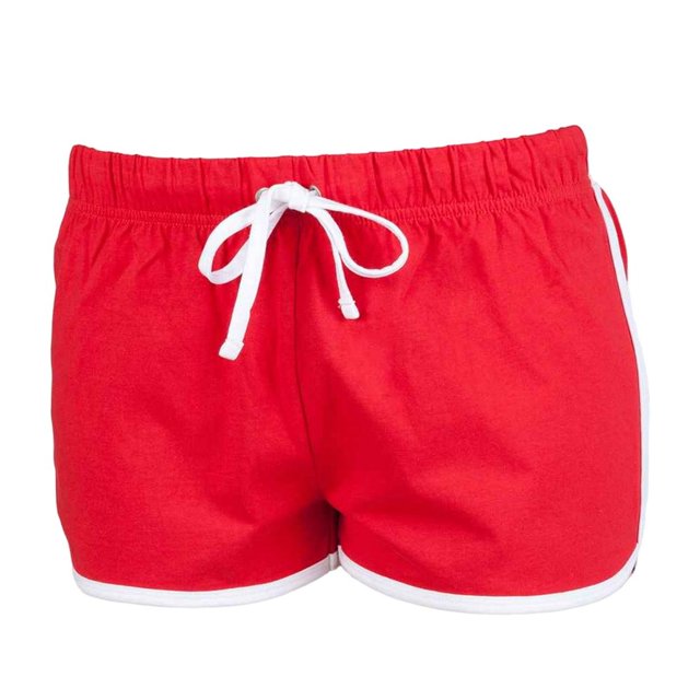 Skinni Fit Womens Retro Shorts