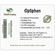 Optiphen - Soft and gentle Preservative 4 Oz  Broad spectrum- Paraben-free - Formaldehyde free - Protection against microbial growth