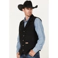 thumbnail image 3 of Powder River Outfitters Mens   Solid Montana Vest L Black, 3 of 5