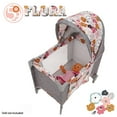 thumbnail image 5 of 509 Crew: Melange Flora - Deluxe Doll Play Yard - Accessory For Dolls Up To 18", Matching Bag, Wheeled Crib, Removable Canopy, Foldable, Toy Kids 3+, 5 of 6