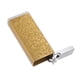 thumbnail image 4 of Case, 3D Carving Retro Aluminum Pocket Holder Compact Water Resistant With Keyring For Daily Use, 4 of 8