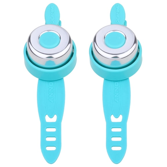 OUNONA 2-Pack Plastic Scooter Bells Removable Skateboard Bell Accessories for Bikes, Scooters, and Kids’