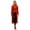 Red-A, variant on IEFIEL Womens Deep V Neck Double-Breasted Tailcoat Halloween Gothic Vintage Jacket Outfit Red-A 3XL