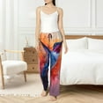 thumbnail image 2 of Fotbe Vibrant Hummingbird Watercolor Art Women's Pajama Pants,Sleepwear Pants,Pj Bottoms Drawstring And Pockets-XX-Large, 2 of 7