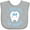 AC-Heather Grey, variant on Inktastic I Got My First Tooth Baby Boy Boys or Girls Baby Bib
