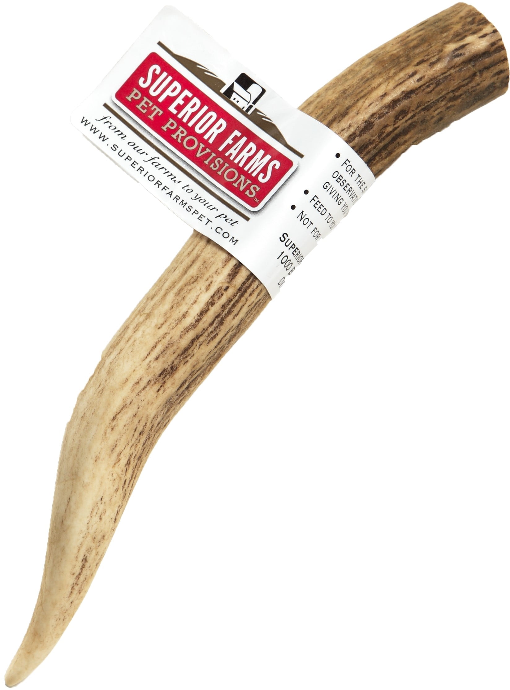 Superior Farms Pet Provisions Deer Antlers Medium, venison antlers