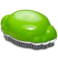 thumbnail image 2 of Knot Genie Detangling Hair Brush for Kids | Original Full Size | Perfect for Curly Hair, Gently Separate Tangles, Leaves Hair Smooth & Shiny | The Pain Free Knot Detangler (Lovely Locks Lime), 2 of 7