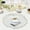 Clear, Rose Gold, variant on 25 Pcs 12.6 Inch Clear Charger Plates, Plastic Dinner Charger Plates with Blue Beaded Rim for Home Wedding Birthday Bridal Shower Kitchen Party Dinner Table Decor Supplies (Clear, Blue)
