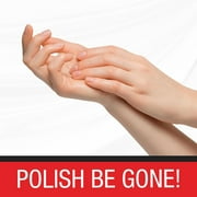 مزيل طلاء الأظافر الاحترافي SuperNail Pure Acetone، نباتي وخالي من القسوة، 16 أونصة