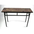 thumbnail image 2 of 4D Concepts Slate Sofa Table - Black Metal/ slate, 2 of 4