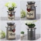 thumbnail image 2 of 2PCS creative florero decoración del hogar vintage florero de flor de hierro adornamiento, 2 of 4