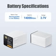 thumbnail image 4 of Batería E EGOWAY Extended de 14000 mAh con cargador para Arlo, 4 of 7