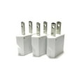 thumbnail image 2 of Norstar MF-7 European Asian to American Plug Adapter 2 Flat Pins, 2 of 3
