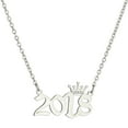 thumbnail image 7 of UDIYO Number Pendant Year Necklace Crown Stainless Steel Exquisite Chain Women Necklace Birthday Gift, 7 of 7