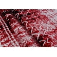 thumbnail image 3 of Ladole Rugs Everest Collection Verona Traditional Trellis Pattern European Beautiful Indoor Area Rug Carpet in Red and Black, 8x11(7'10" x 10'5", 240cm x 320cm), 3 of 4