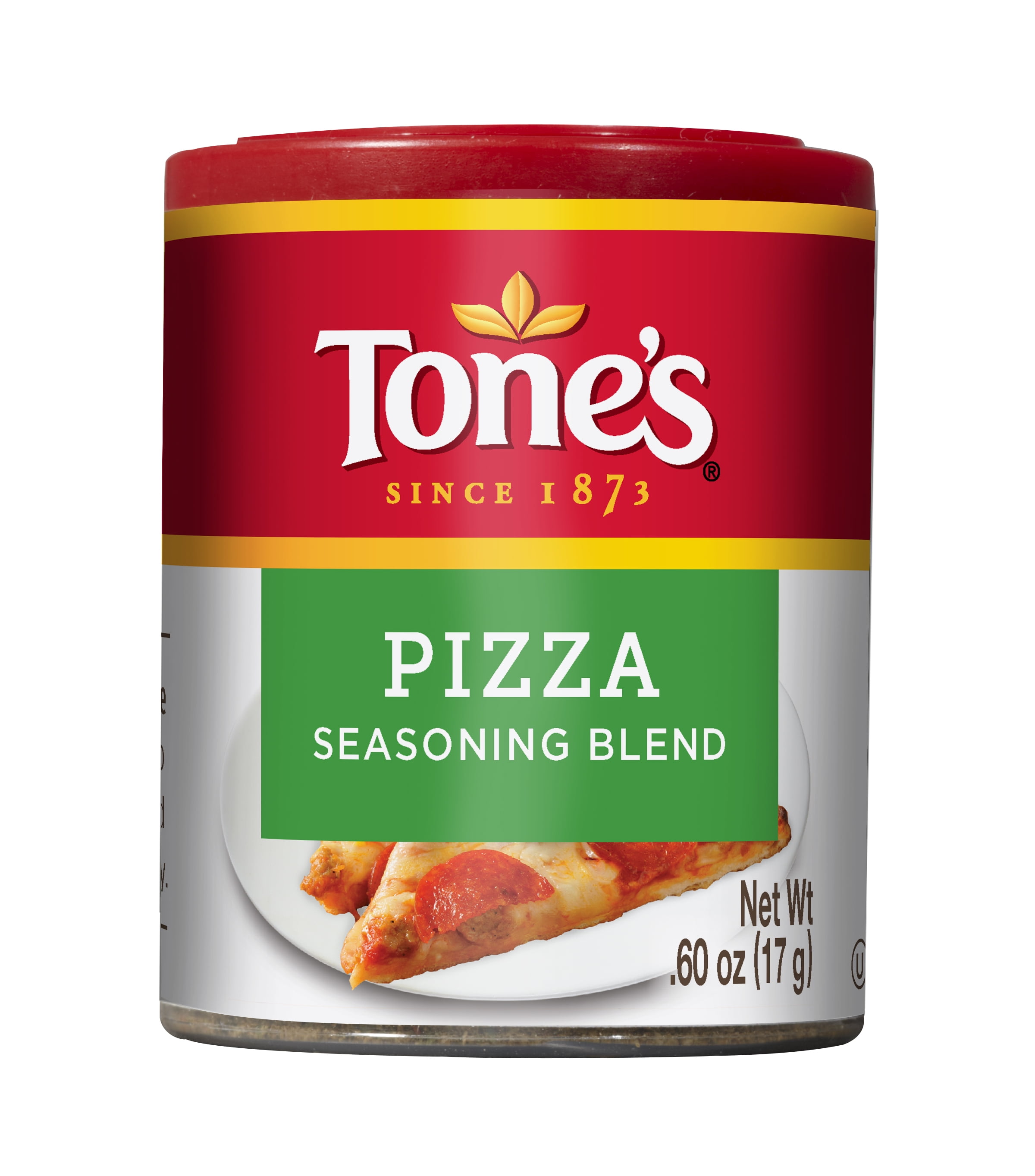 Tones Pizza Seasoning, 0.6 OZ (Pack of 6)