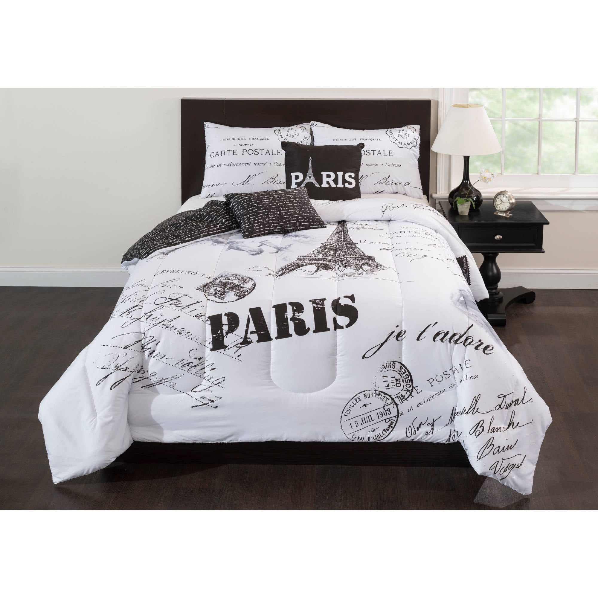 paris themed comforter queen