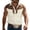Beige, variant on Western Sleeveless Shirts for Men Plus Size Collared Button down Tank Tops Cowboys Fashion Casual Tops Navy L