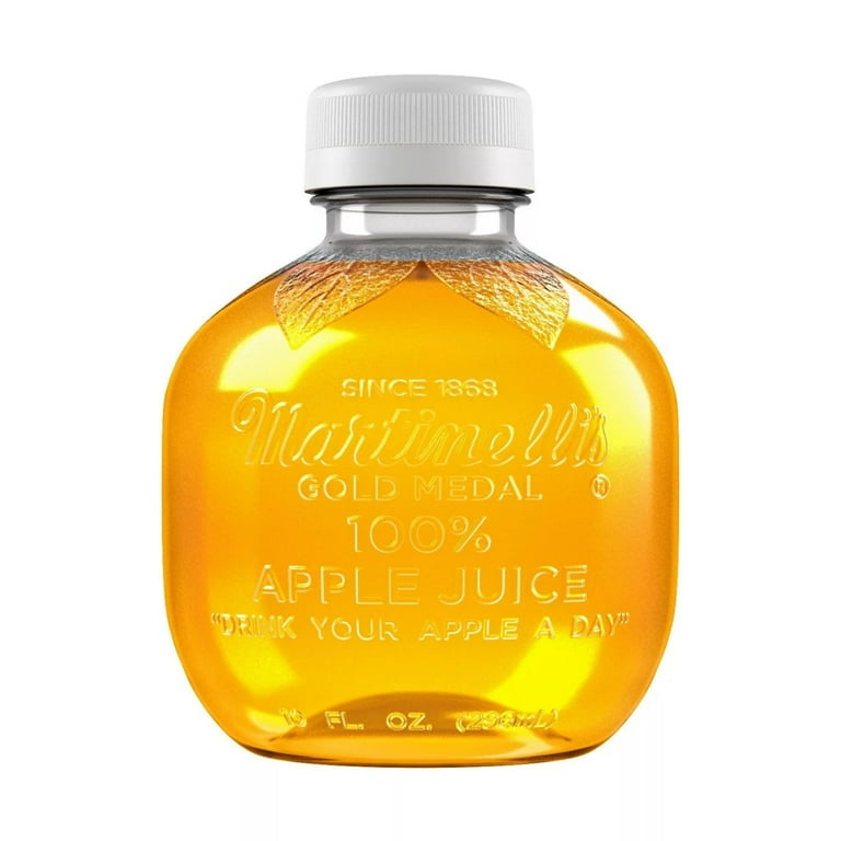 Martinelli's Apple Juice, 10 Fluid Ounce Glass Bottles, Cold