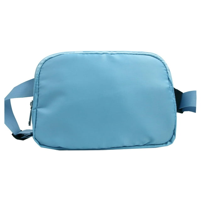 Paquete de cintura jinwen Riñonera ajustable Azul claro