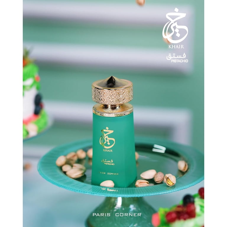 Paris Corner Pistachio Khair EDP Spray, Unisex Fragrance, 3.4 oz