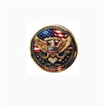thumbnail image 5 of USA 250th Anniversary Commemorative Keepsake, 1776-2026 Patriotic Decorative Figurine Ornaments, Retro Historical Souvenir Gift for 4th of July, Home & Showcase Display，1.6In(3D-Relief), 5 of 7