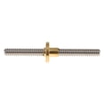 thumbnail image 1 of 1 Pieza de material acero Inoxidable Accesorio de Impresora 3D Tornillo de Avance con Tuerca 2150 Mm, 1 of 6