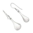 thumbnail image 3 of JewelStop Sterling Silver Silver Rhodium Finish Fancy Drop Earrings - 36 x 10 mm, 3 of 6