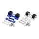 thumbnail image 1 of Wheelie Bar Set Para Maxx Monster Truck 89076 1/10 RC Car Silver + Blue, 1 of 8