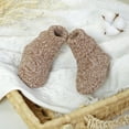 thumbnail image 2 of Newborn Baby Shoes Knitted Infant Girls Boys Boots Fashion Solid Toddler Walk Bed Shoes Warm 0-18M Accessories Hats Gloves, 2 of 4