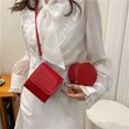 thumbnail image 2 of Sywqhk Mini Bolsos De Hombro Para Mujer, Bolso Cruzado De Piel De Cocodrilo (Rojo) Sywqhk Para estrenar, 2 of 9