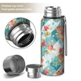 thumbnail image 2 of 20 Oz Pioneer Flower Coffee Tumbler Double Wall Insulated Stainless Steel Water Bottle | Metal Reusable Thermoses Flask with Cup Cap | Leak & Sweat Proof with Anti-Dust Lid, 2 of 7