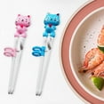 thumbnail image 7 of Honrane Educational Kids Chopsticks, 2 Pairs of Reusable, Easy-to-Use, Cute Animal-Shaped Training Chopsticks for Children, 7 of 7