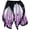Purple, variant on Colorful Gradient Butterfly Petal Skirt, Flower Shaped Dance Party Cover-Up, Blue+Pink 30x40cm