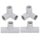 thumbnail image 1 of 4pcs Baby Playpen Parts T-Shaped Joint Baby Playpen Parts T Connector 3 Way Baby Playpen Accessories for Baby Play Yard Edition 0621., 1 of 4