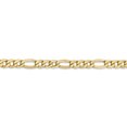 thumbnail image 3 of Primal Gold 14 Karat Yellow Gold 5.75mm Semi-solid Figaro Chain, 3 of 4