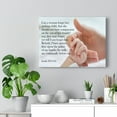 thumbnail image 2 of Scripture Walls Isaiah 49:15-16 Never Forgotten Bible Verse Canvas Christian Wall Art Ready to Hang Unframed, 2 of 9