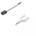 thumbnail image 1 of Conector De Adaptador de sonido Universal De 3,5 Mm Y Convertidor De 3,5 Mm A Usb 2,0 M / F Hugo Divisor de auriculares, 1 of 10