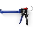 thumbnail image 1 of Pistolet de Calfeutrage à Scellant - Taux de Poussée 9:1 et 18:1 Réglable, Pistolet en Silicone Anti-Goutte et Régulateur, Tige de Cartouche Manuelle avec Berceau, Tige Ronde Lisse pour Tubes de Calfeutrage de 10 Oz, 1 of 6