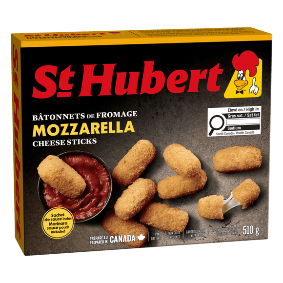 St-Hubert Bâtonnet de Fromage Mozzarella Bâtonnet de fromage mozzarella 510g