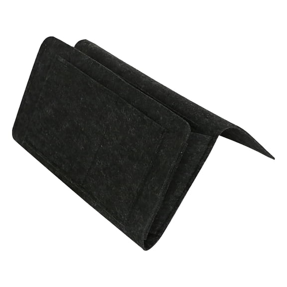 LAMIRO Storage Bag Bedside Caddy Bedside Storage Organizer Magazine Phone Tablet Remote Holder Organizer Caddy For Home College Dorm Bed Sofa Bunk Bed