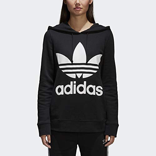 adidas black and white women's sweatshirt
