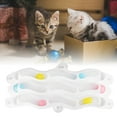 thumbnail image 5 of PP White Pet Three Layer Sucker Track Educational Interactive Training Toy for Cats, 5 of 14