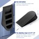 thumbnail image 2 of Tope de puerta de goma grande, topes de puerta resistentes con superficie antideslizante que no raya, goma duradera e inodora que garantiza la longevidad, diseño extragrande para un agarre superior,, 2 of 5