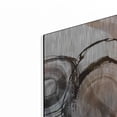 thumbnail image 2 of Luxe Metal Art 'Story Of Escape Brown' by Andrea Haase Metal Wall Art, 16"x24", 2 of 9