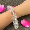 thumbnail image 4 of Clear Quartz Bracelet 12 mm with Adjustable Strings, 4 of 4