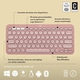 thumbnail image 2 of LOGITECH TECLADO INALAMBRICO PEBBLE KEYS 2 K380S ROSA, 2 of 3