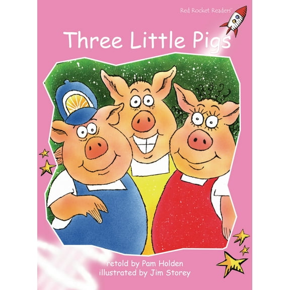 Red Rocket (Tm) Readers Pre-Reading Leve Three Little Pigs, (Paperback)